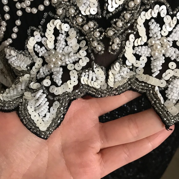 Vintage Beaded Blouse - Picture 3 of 11